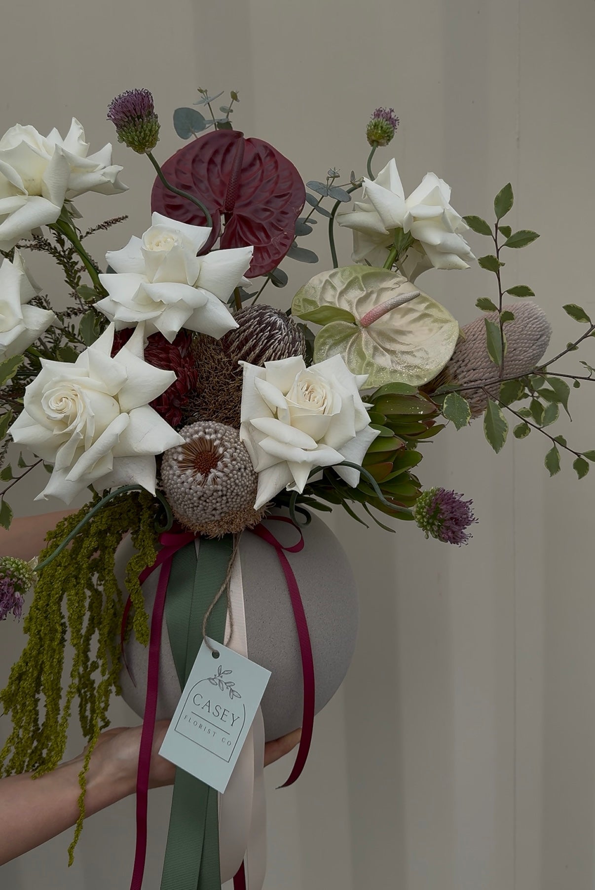 'Henrietta' Bespoke Flower Vase Arrangement - Requires 3 day notice