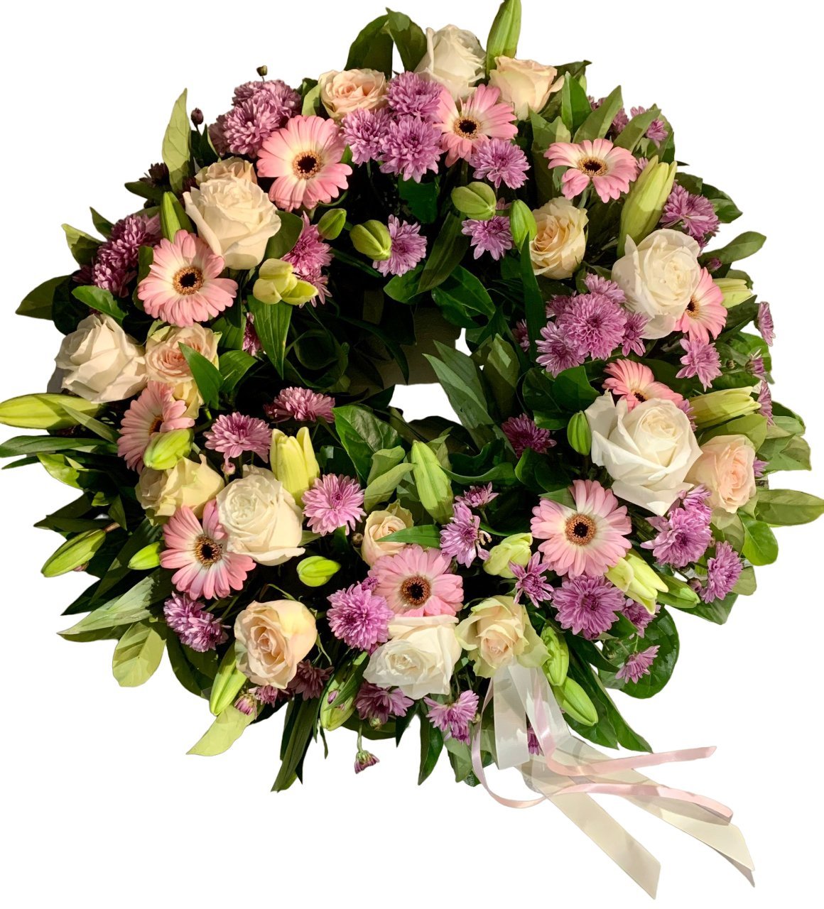 Serenity Sympathy Wreath - (3 Sizes) - Casey Florist Co