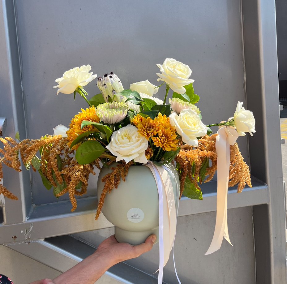 The Harper Flower Vase Arrangement - Casey Florist Co