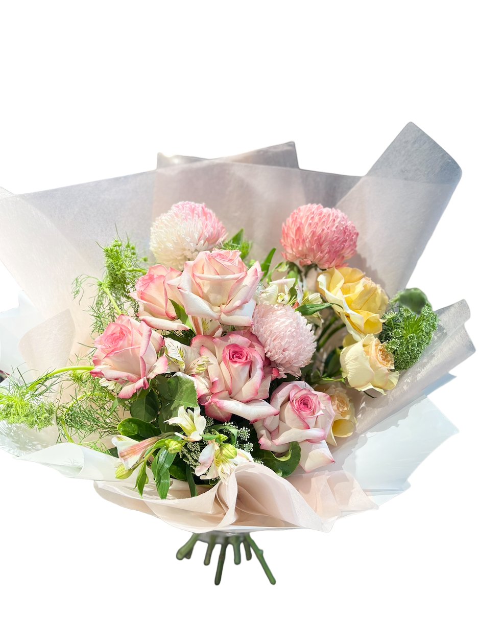 The Modern Front Faced Bouquet - Casey Florist Co