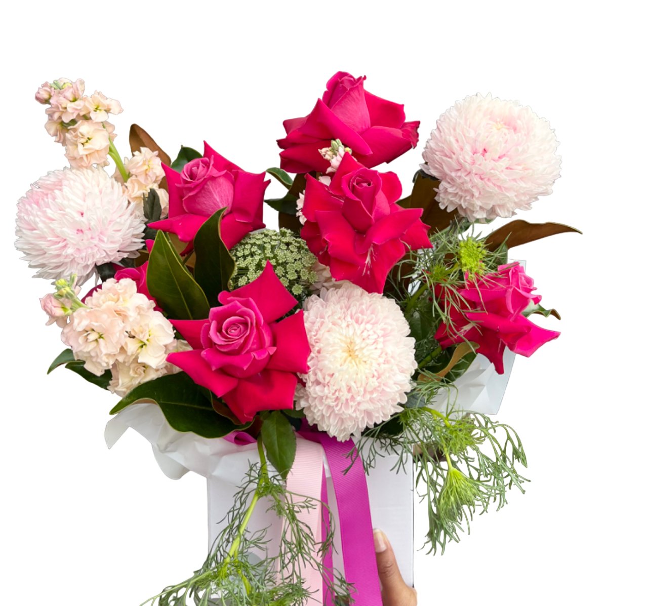 The Seasonal Boxed Arrangement - Medium - Casey Florist Co