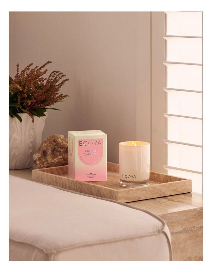 Vanilla & Tonka Bean Candle (2 Sizes) - Casey Florist Co