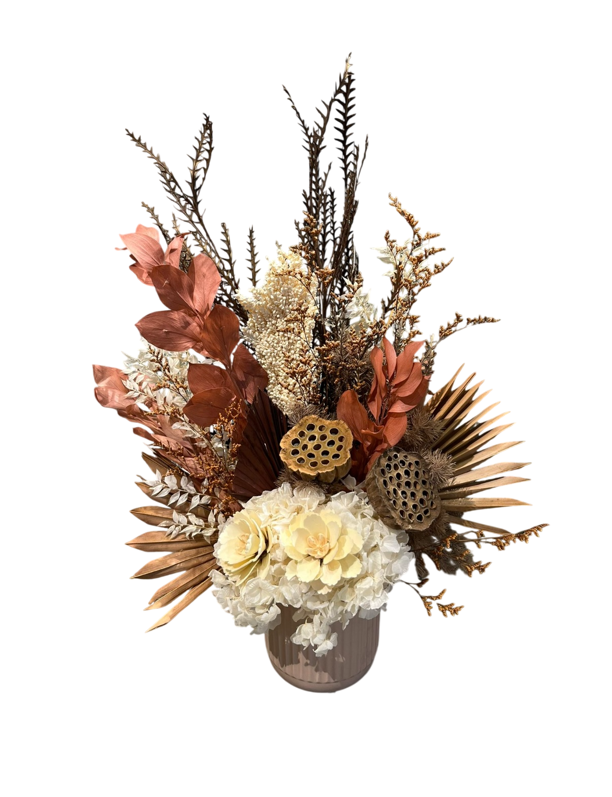 Woody - Dried Flower Vase Arrangement