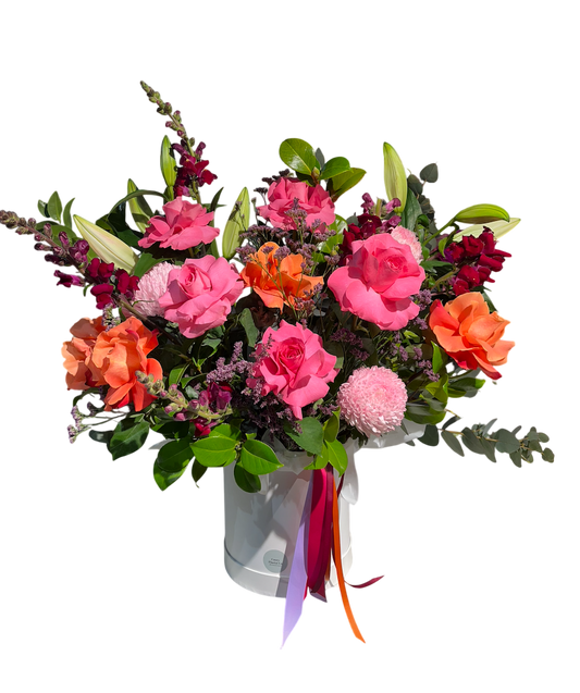 Premium Round Hatbox in Large