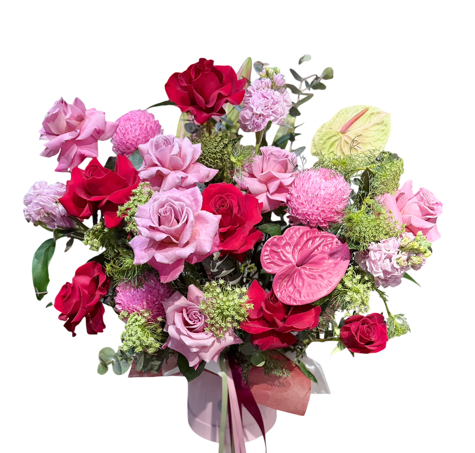 Premium Round Hatbox in Large