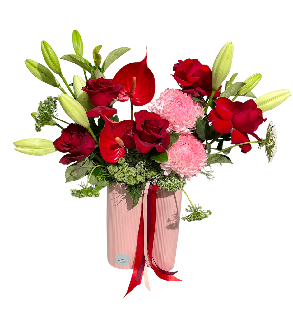 'Infinity' Bespoke Flower Vase Arrangement