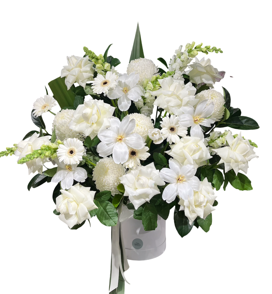 Sympathy - Premium Round Hatbox (3 Sizes)