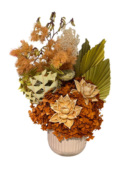 Autumn - Dried Flower Vase Arrangement