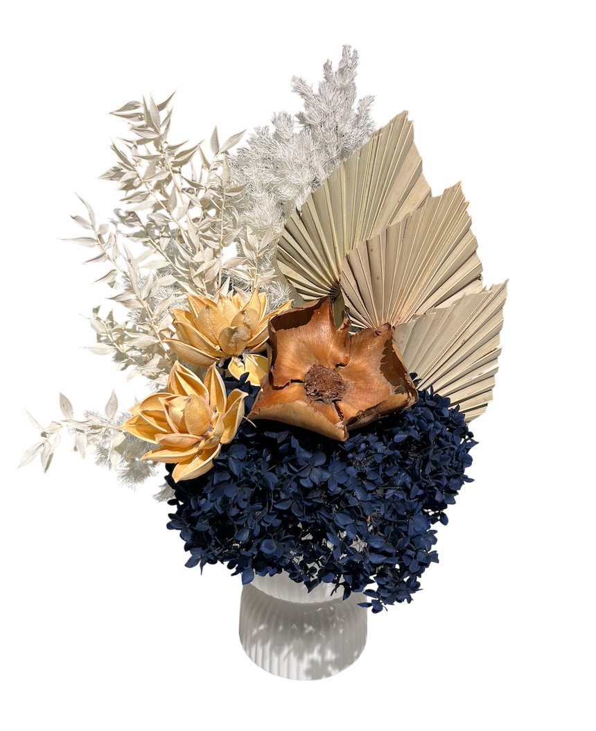Amelia - Dried Flower Vase Arrangement