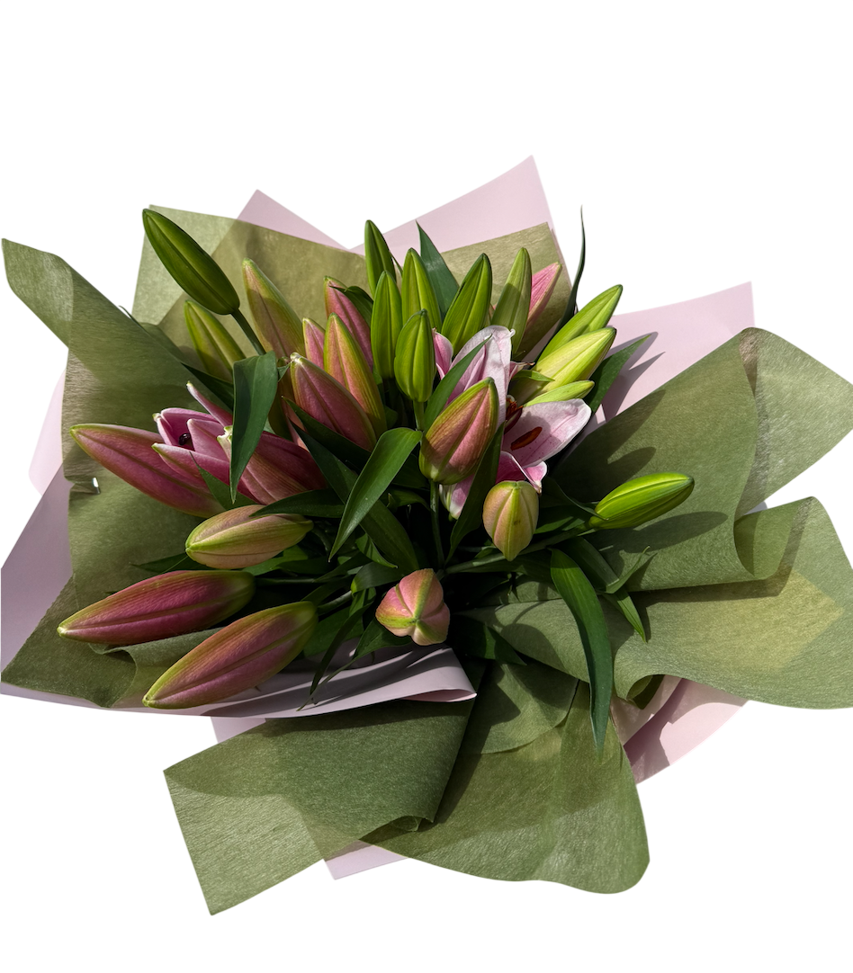 The Classic Oriental Lilly Bouquet