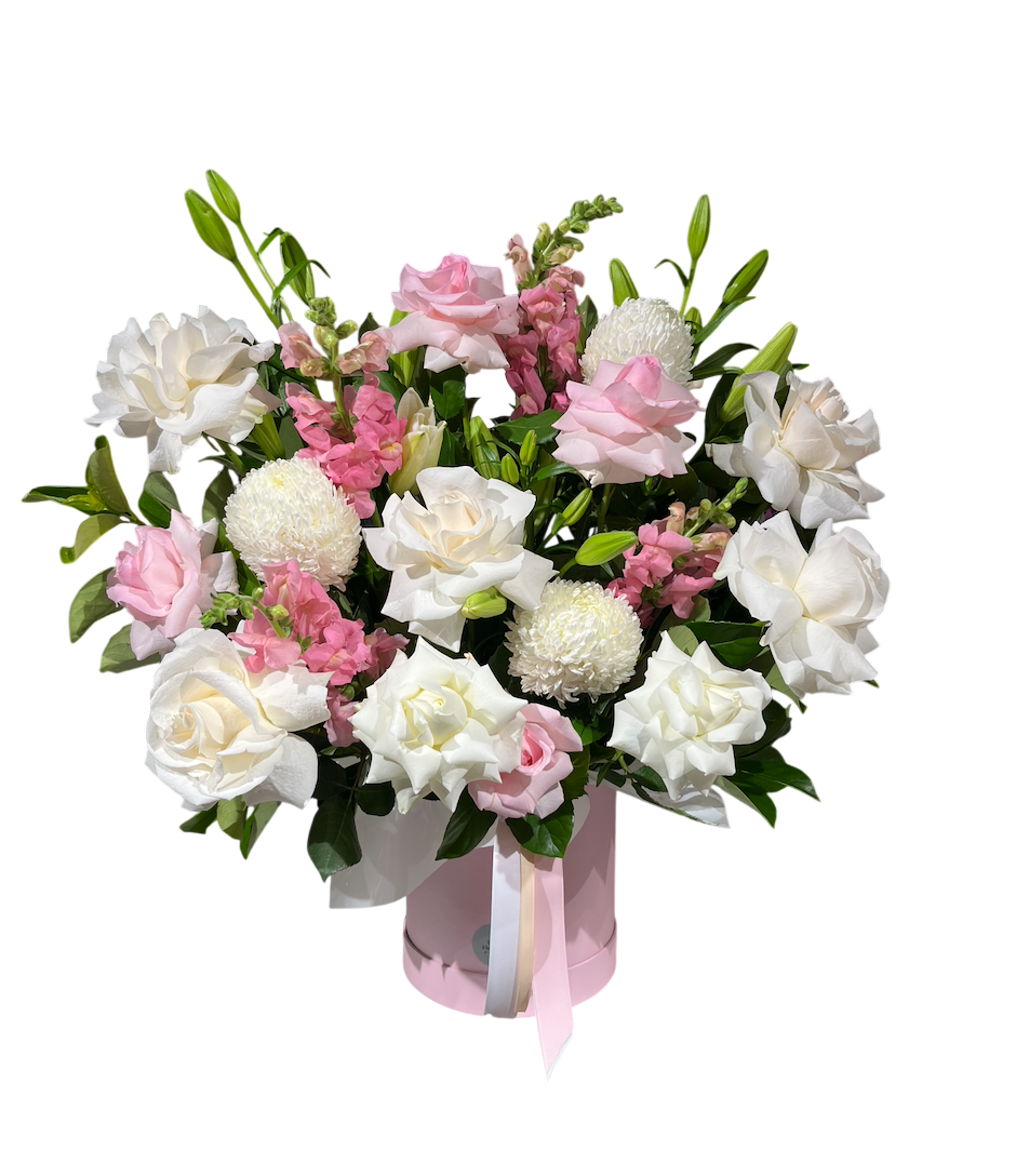 Premium Round Hatbox in Large
