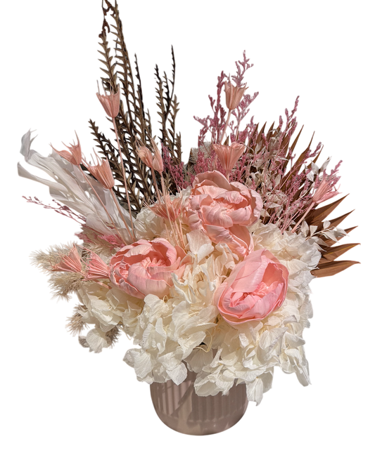Fairyfloss - Dried Flower Vase Arrangement