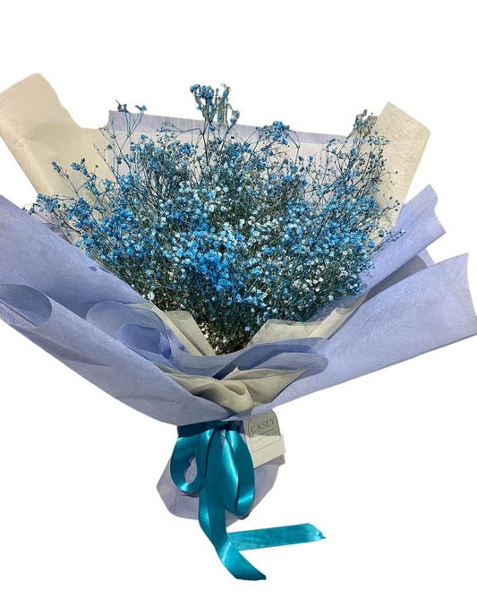 Aurora - Dried Gypsophilia Bouquet - Casey Florist Co