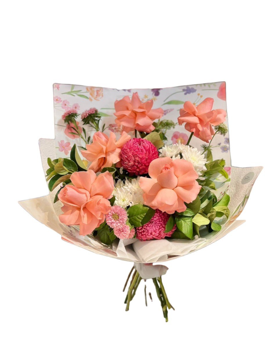 The Modern Front Faced Bouquet - Casey Florist Co