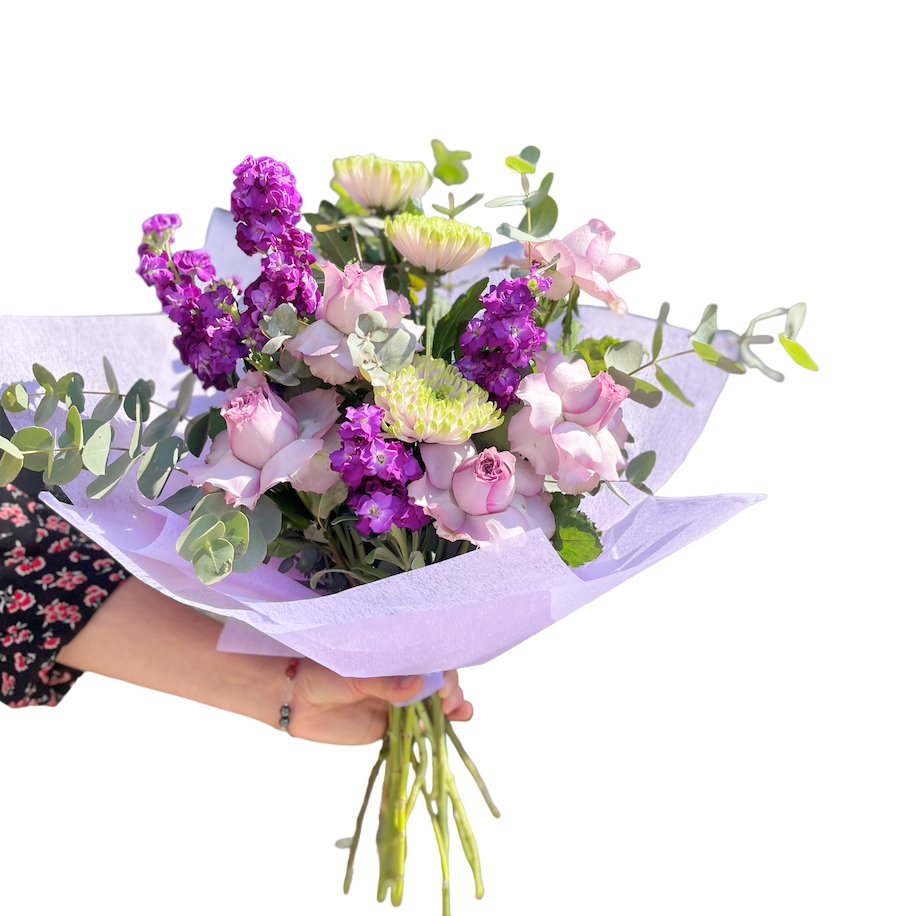 The Modern Front Faced Bouquet - Casey Florist Co